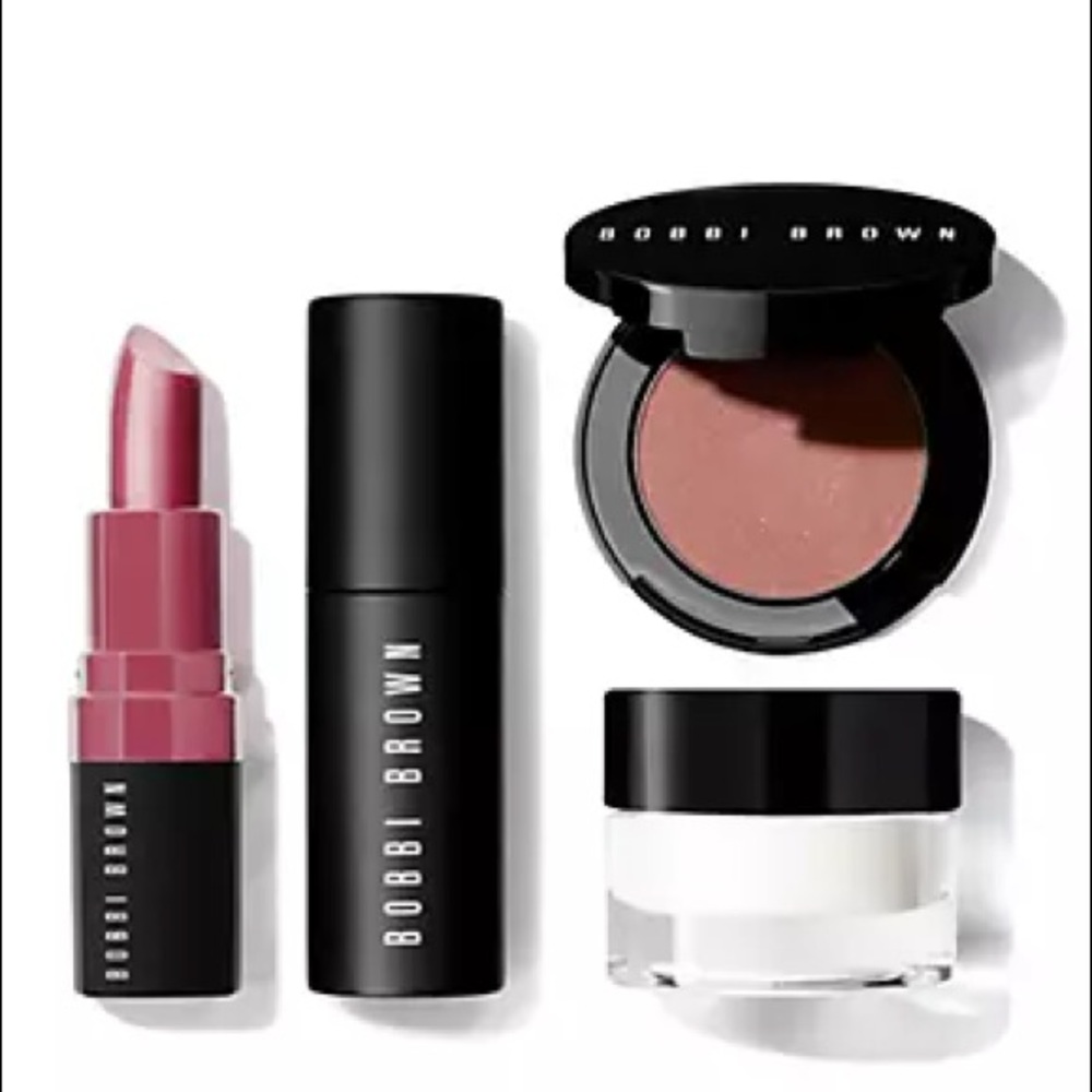 Bobbi Brown Overnighter Lip Eye Face Set